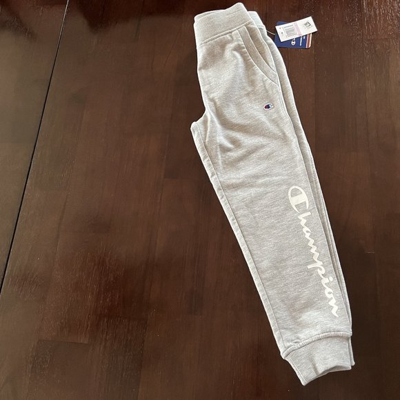 NWT Girls Champion Grey Joggers SZ 6 - Picture 6 of 6
